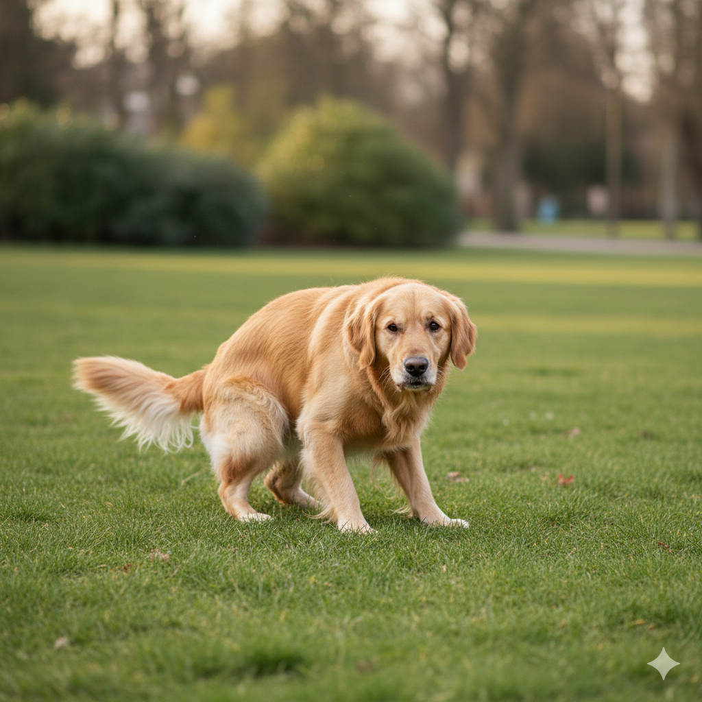 Was festigt den Stuhl beim Hund?