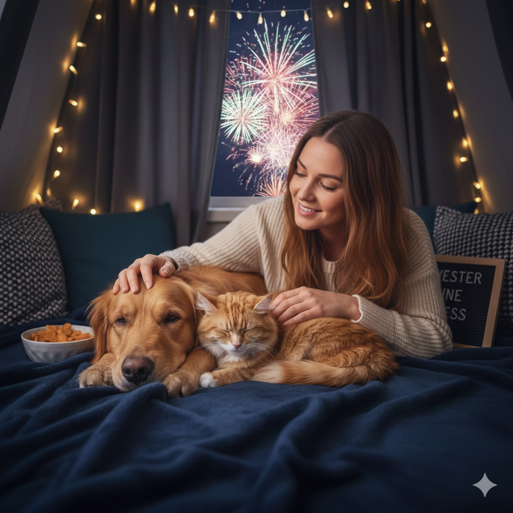 Silvester ohne Stress: Warum Feuerwerk für unsere Tiere oft die Hölle ist – und wie wir helfen können