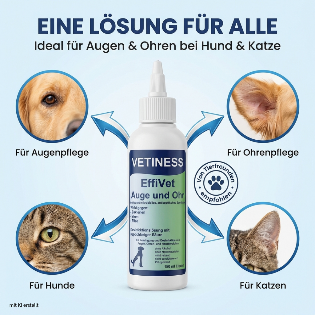 Vetiness EffiVet Augen und Ohr 150 ml