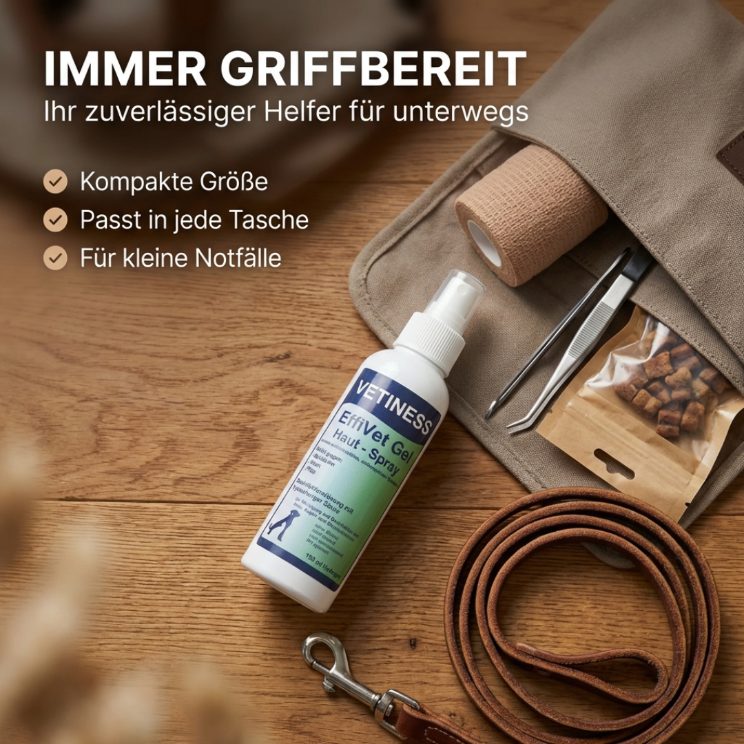 Vetiness EffiVet Gel Hautspray 150 ml