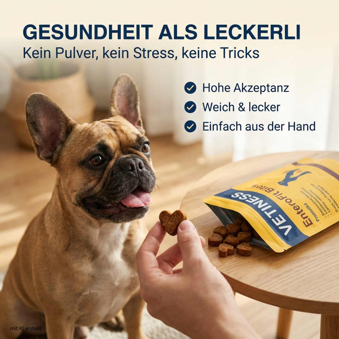 Vetiness EnteroFit Bites – Love begins in the belly