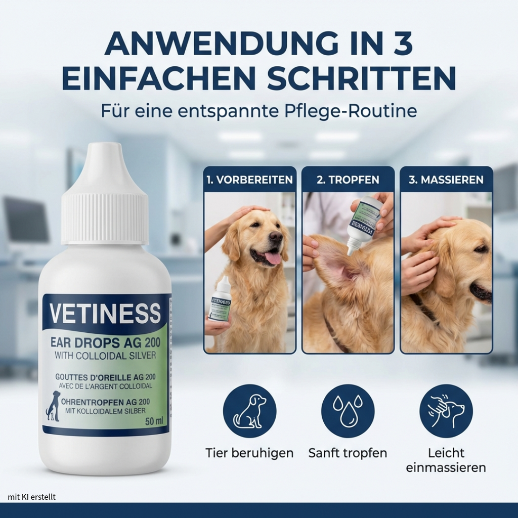 Vetiness Ear Drops AG 200