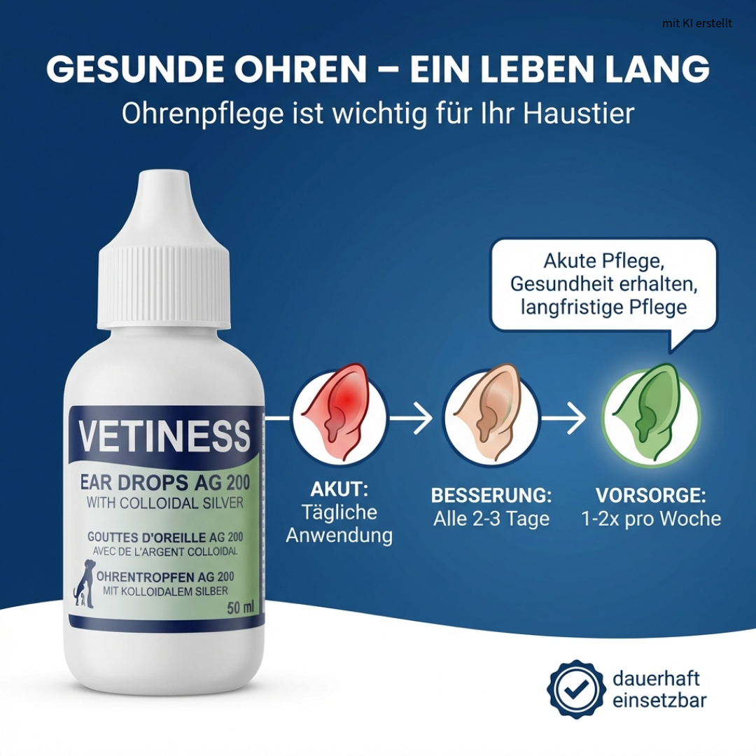 Vetiness Ear Drops AG 200