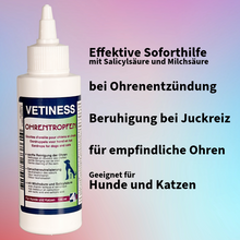 Load the image into the gallery viewer, Vetiness ear drops with lavender oil 100 ml
