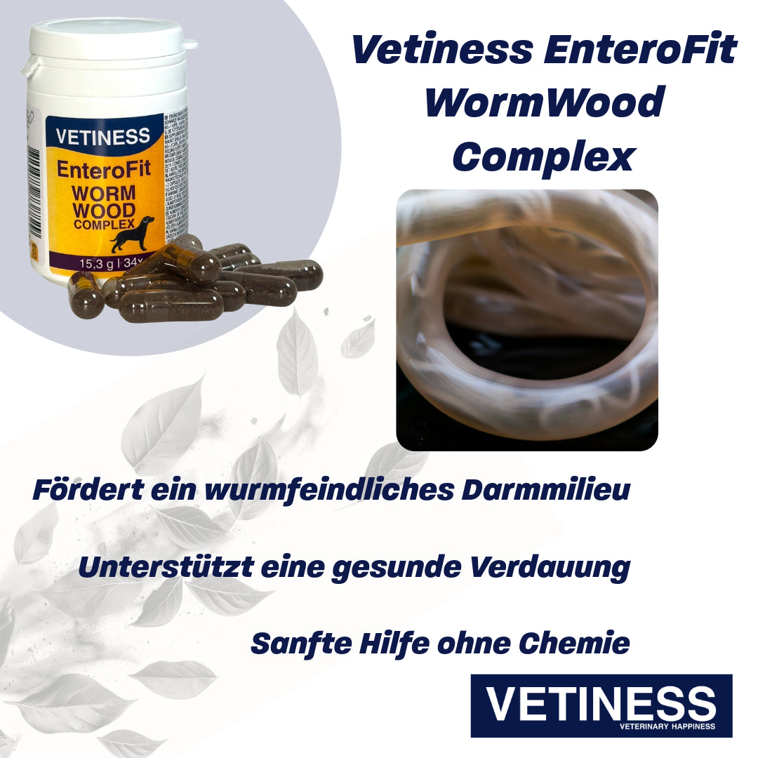 EnteroFit Wormwood Complex - for dogs - 34 capsules