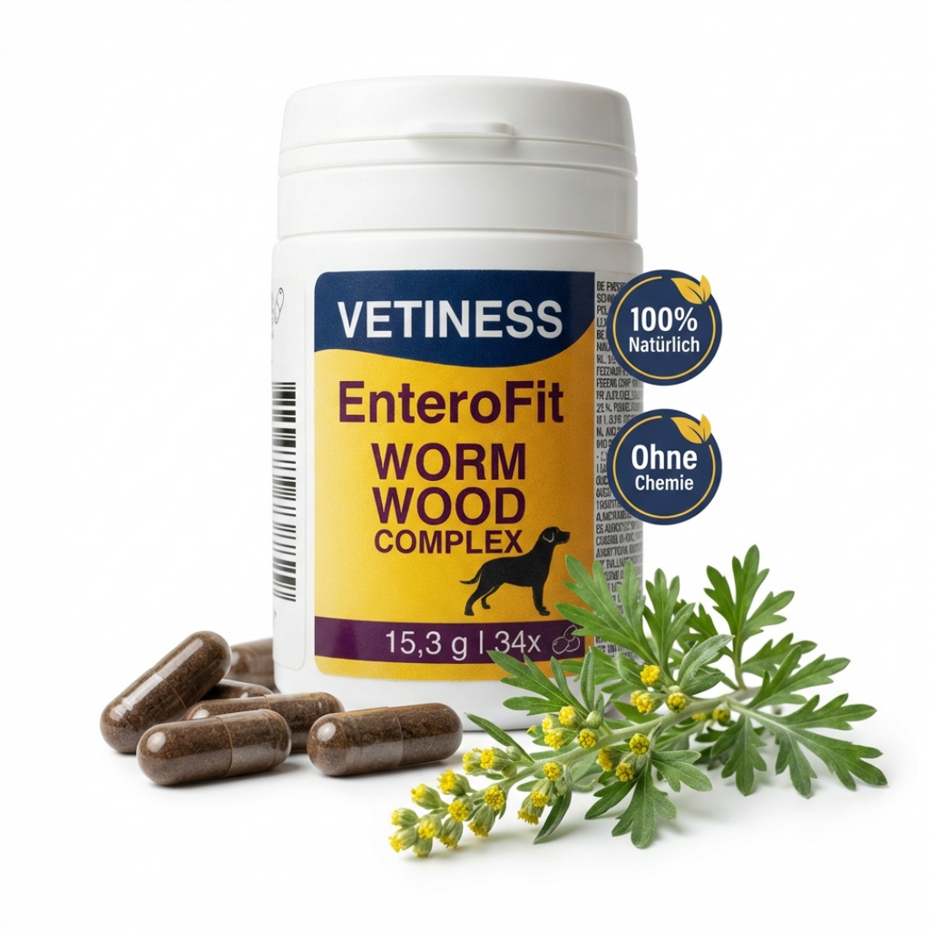 EnteroFit Wormwood Complex - for dogs - 34 capsules