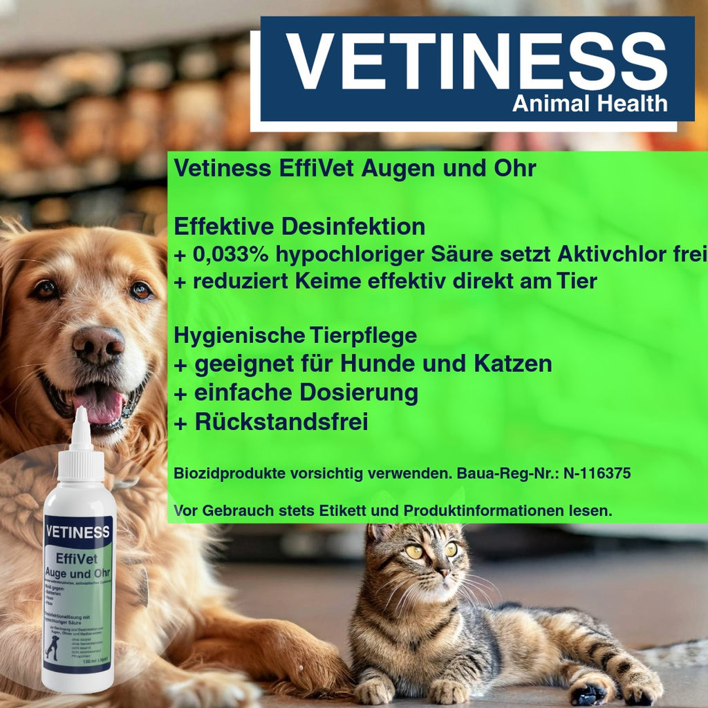 Vetiness EffiVet Augen und Ohr 150 ml