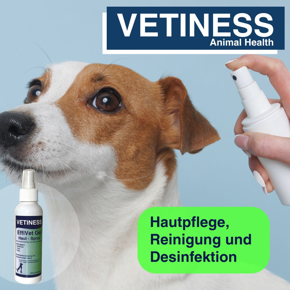 Vetiness EffiVet Gel Hautspray 150 ml